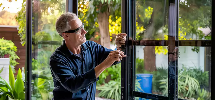 Replacing Sliding Door Lock Newton
